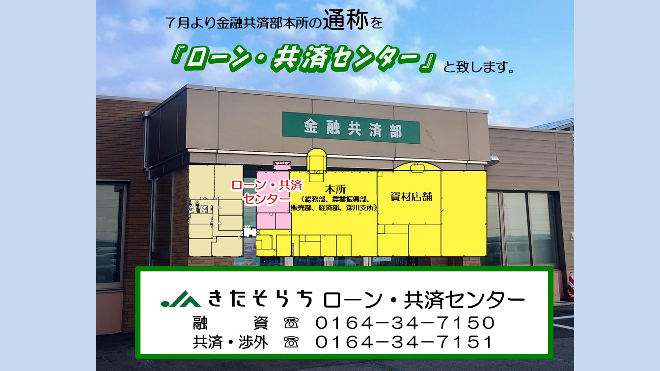 金融共済本所の通称設定について