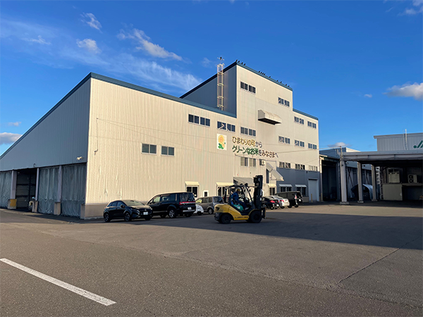 北竜町玄米ばら集出荷施設